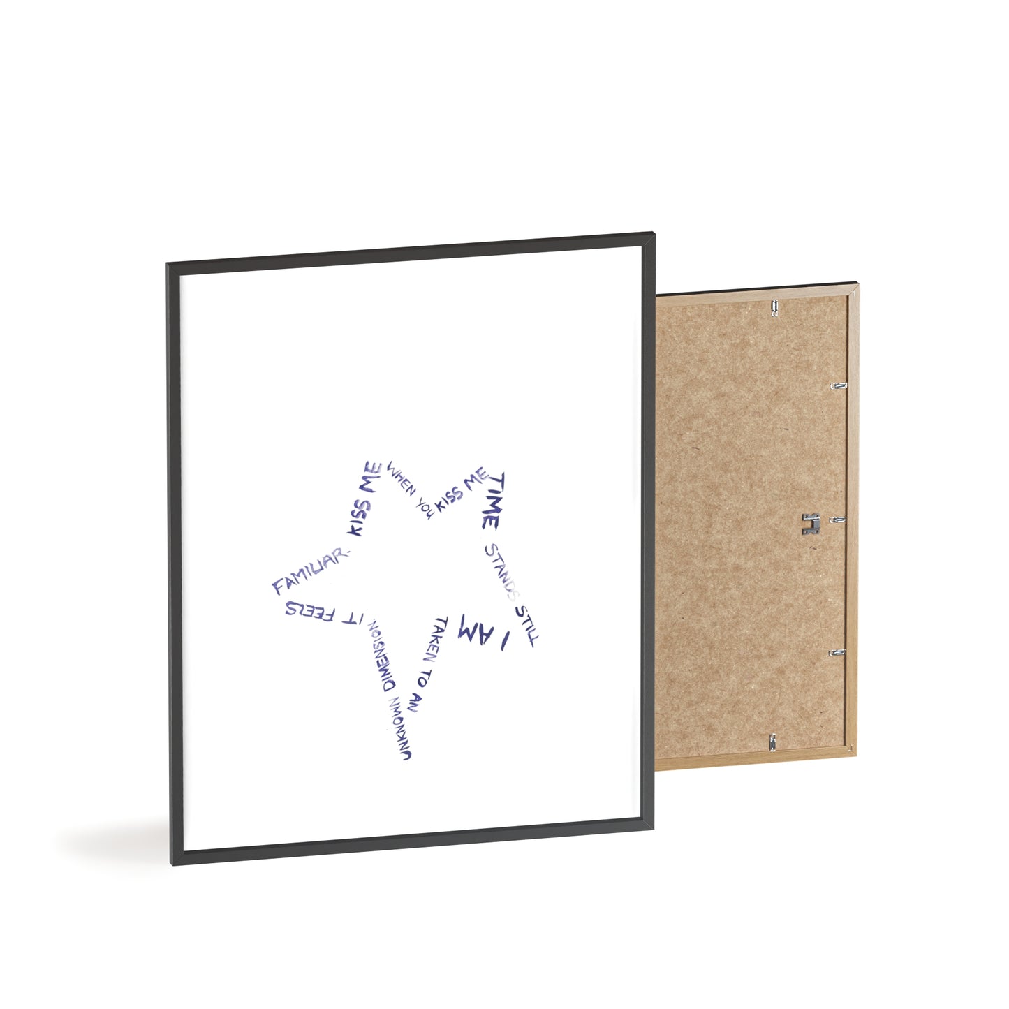 STAR LINE FRAMED PRINT