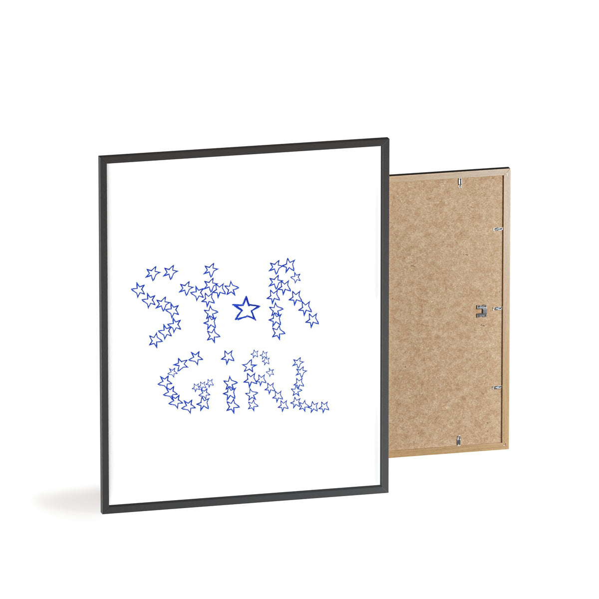 STAR GIRL FRAMED PRINT