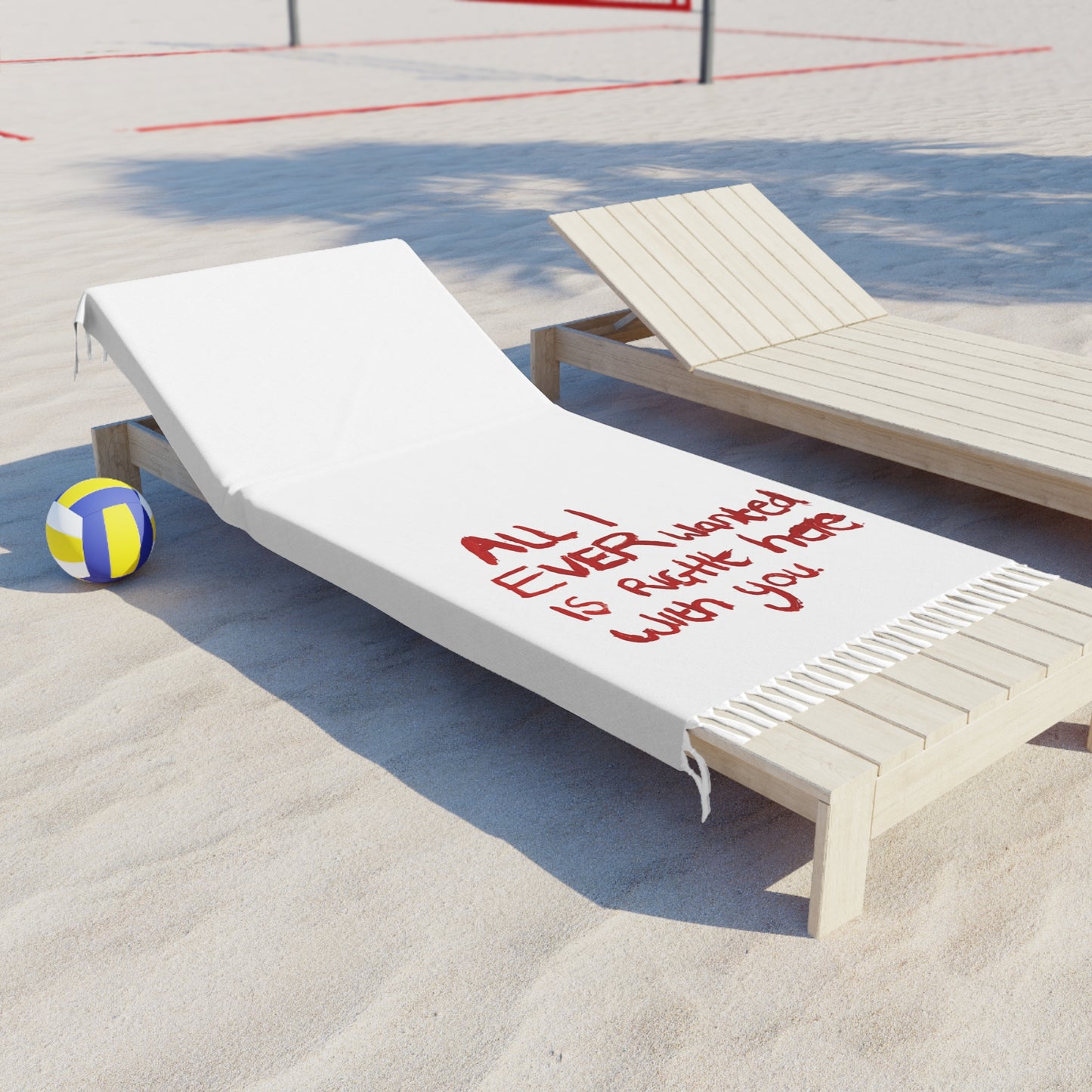 All I Ever Beach Towel