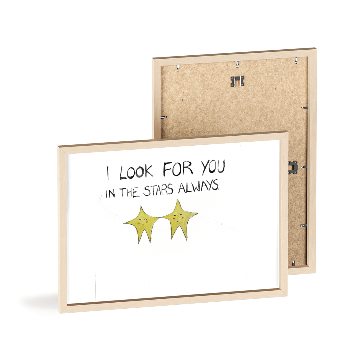 SEARCHING FRAMED PRINT