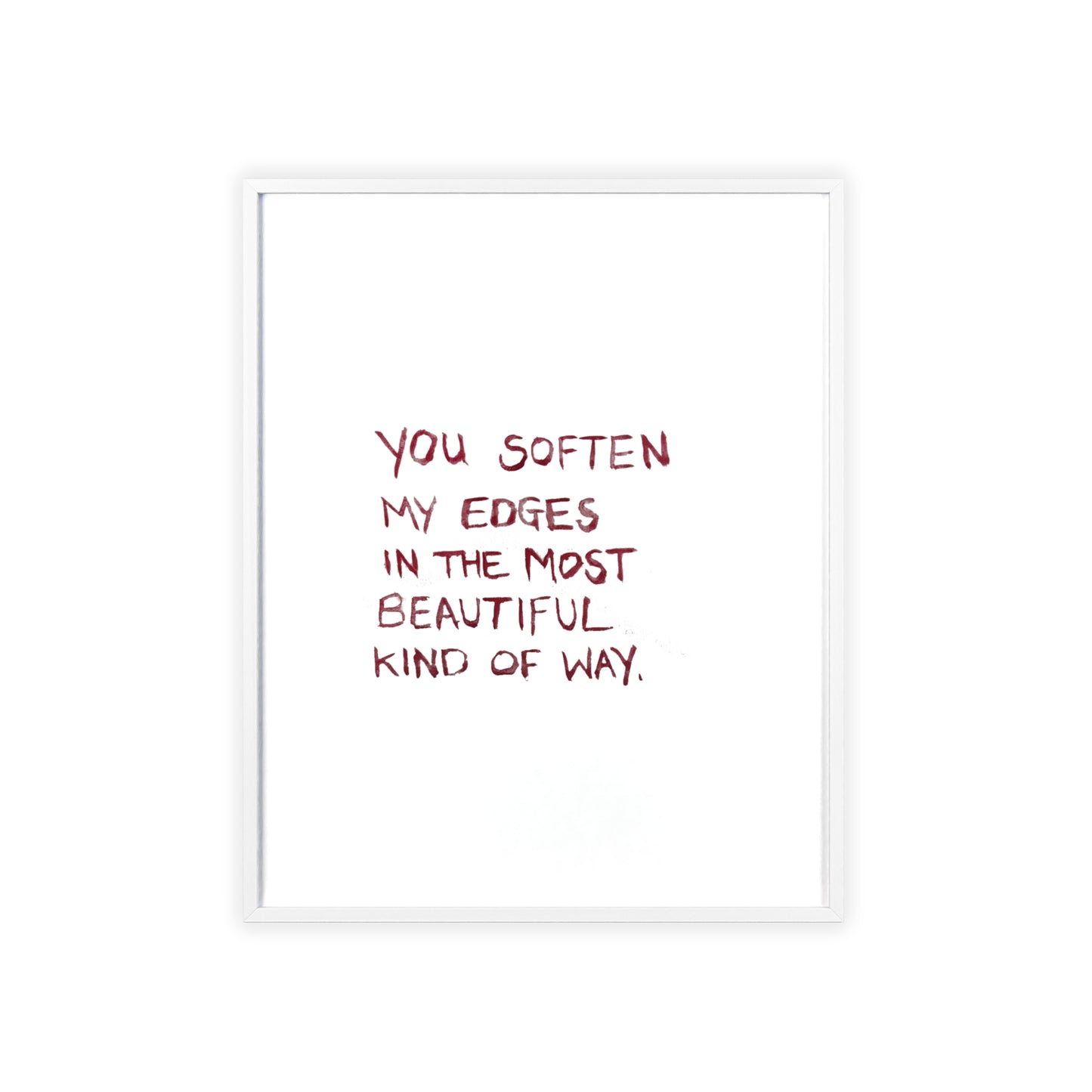 EDGES FRAMED PRINT