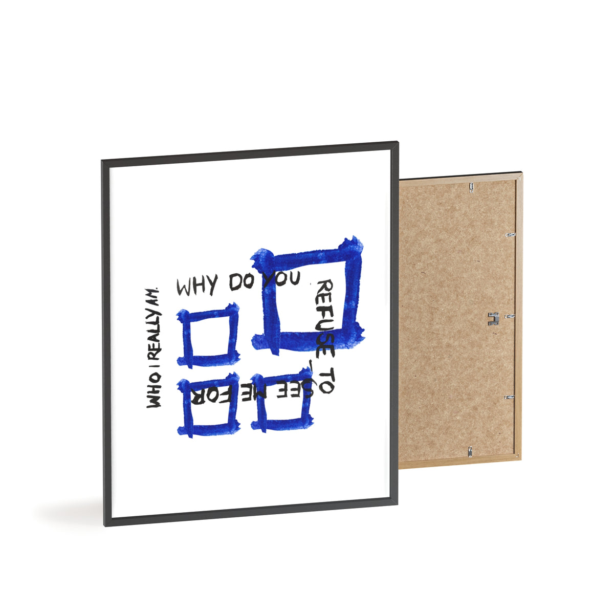 SOFTENING FRAMED PRINT