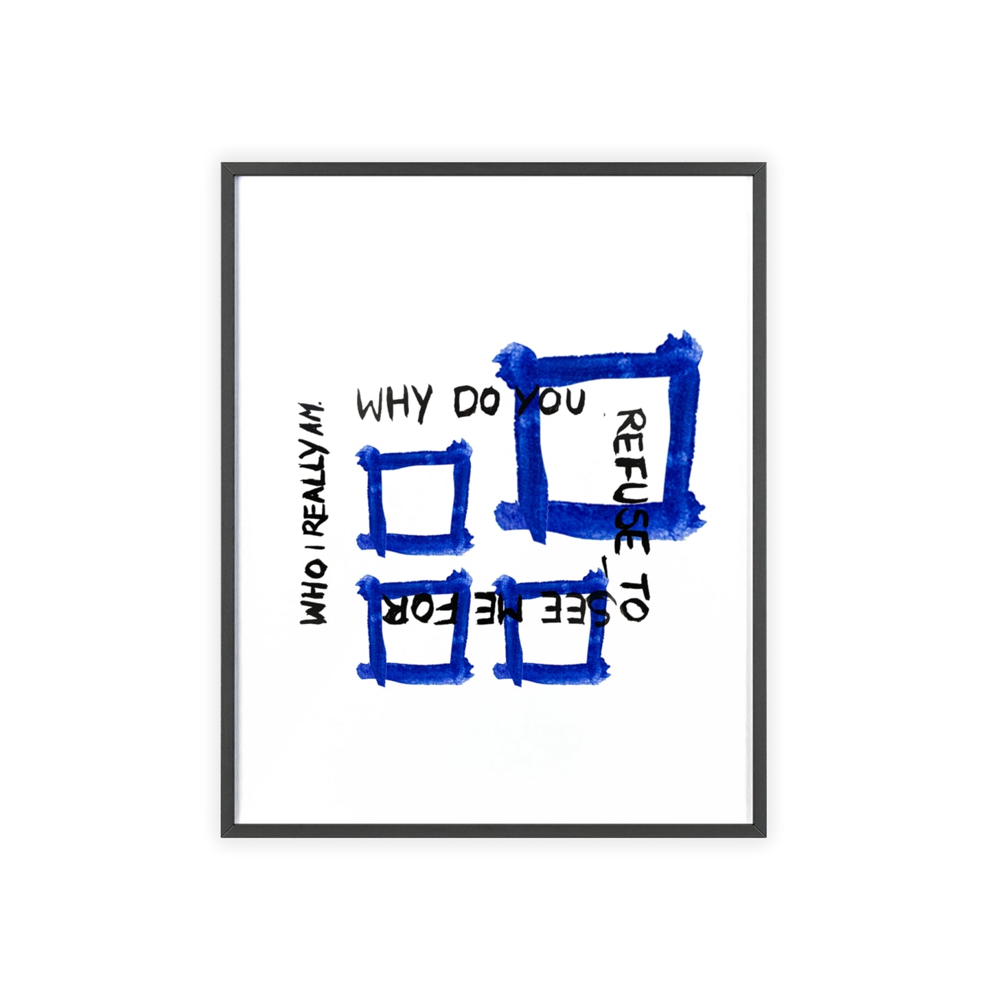 SOFTENING FRAMED PRINT