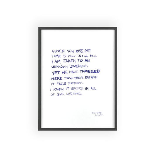 DIMENSIONS FRAMED PRINT