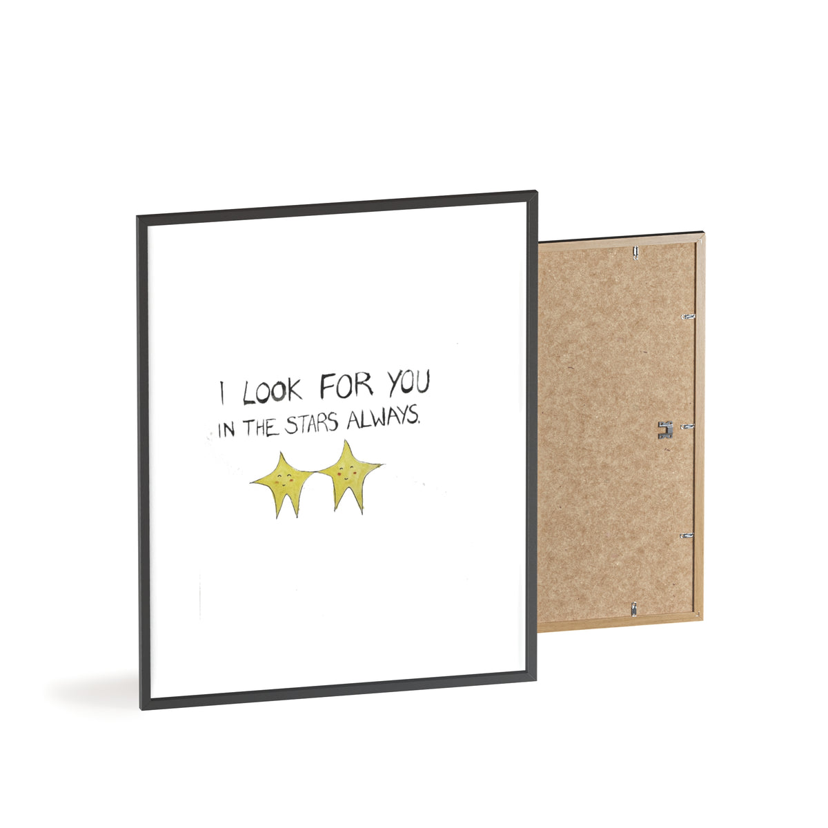 SEARCHING FRAMED PRINT