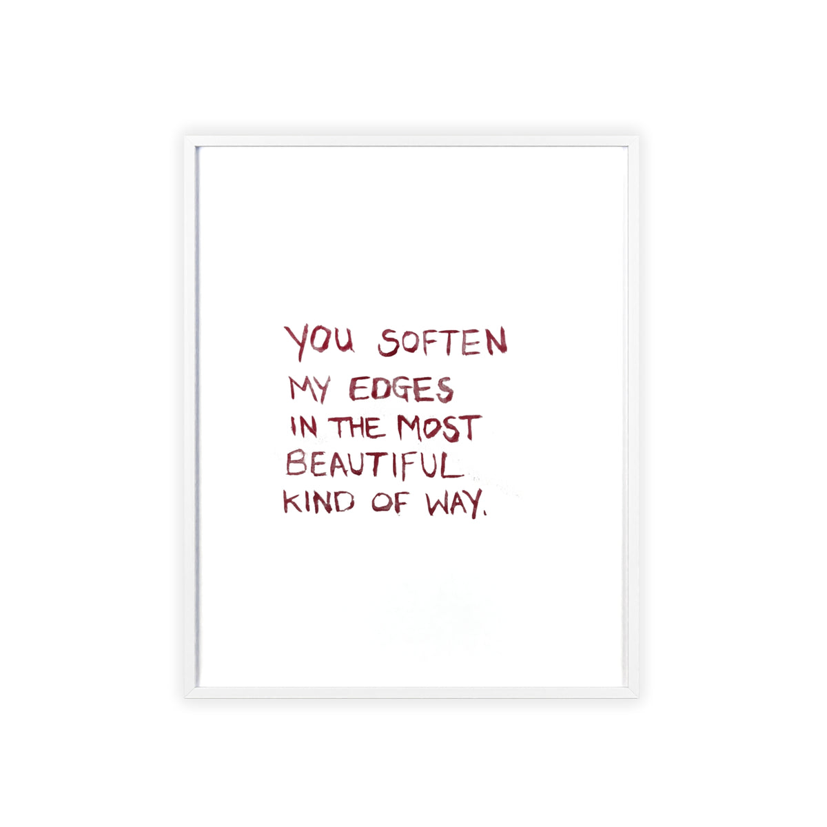 EDGES FRAMED PRINT