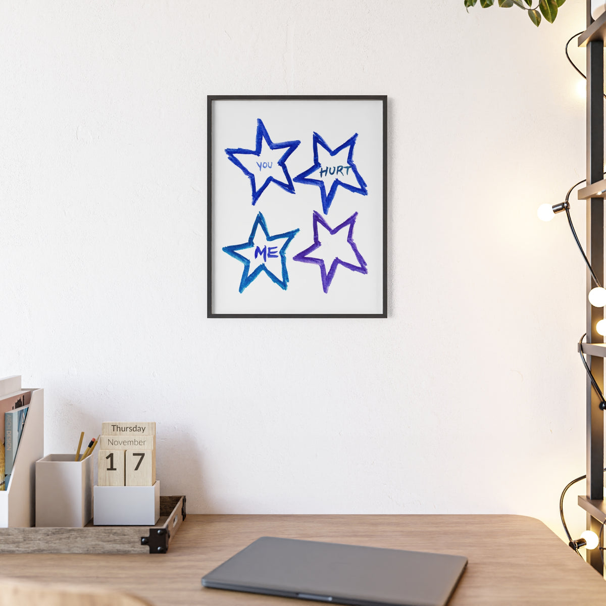 YEAH FRAMED PRINT