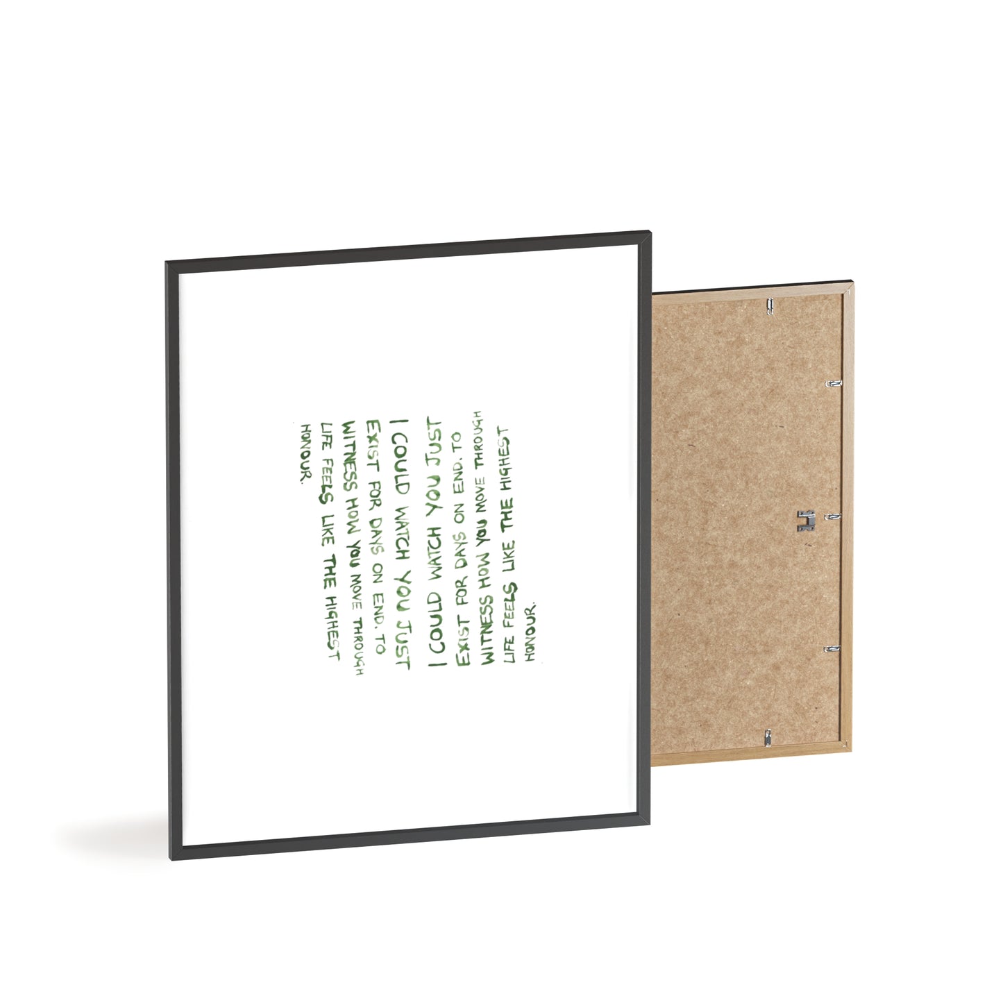 STILLNESS FRAMED PRINT
