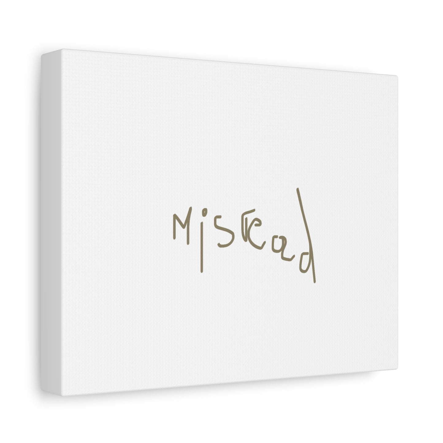 "Misread"
