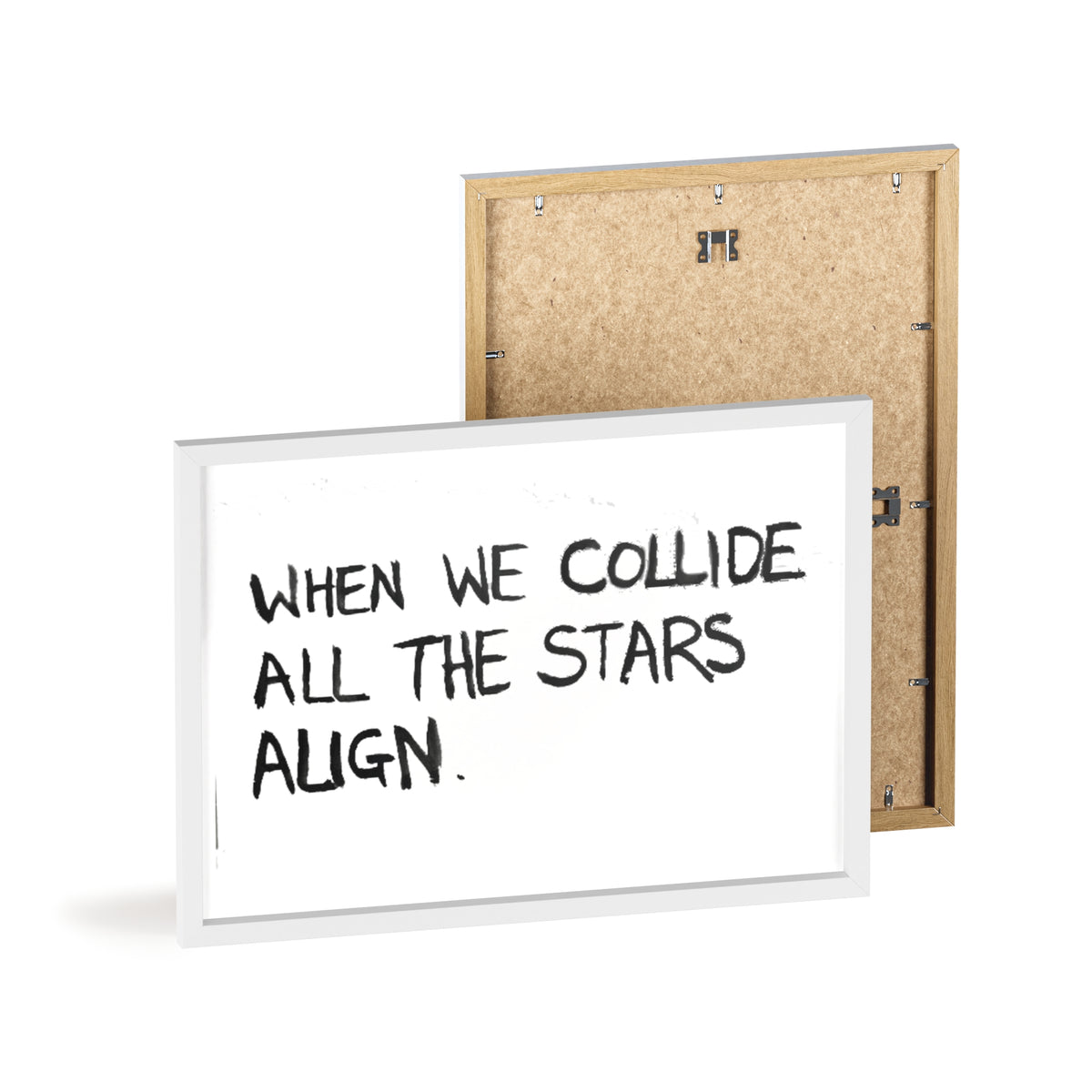 COLLIDE FRAMED PRINT