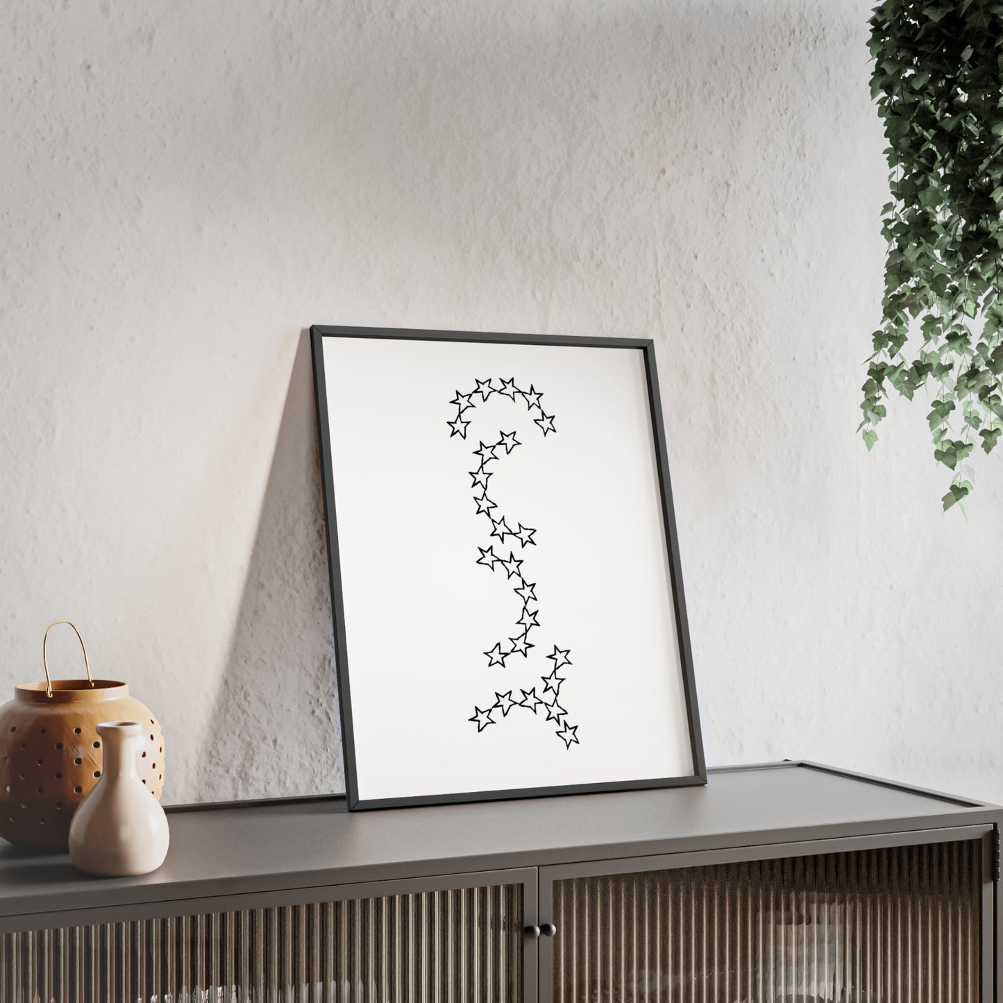 HAHAH FRAMED PRINT