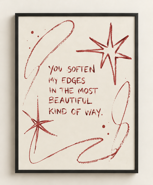 EDGES FRAMED PRINT