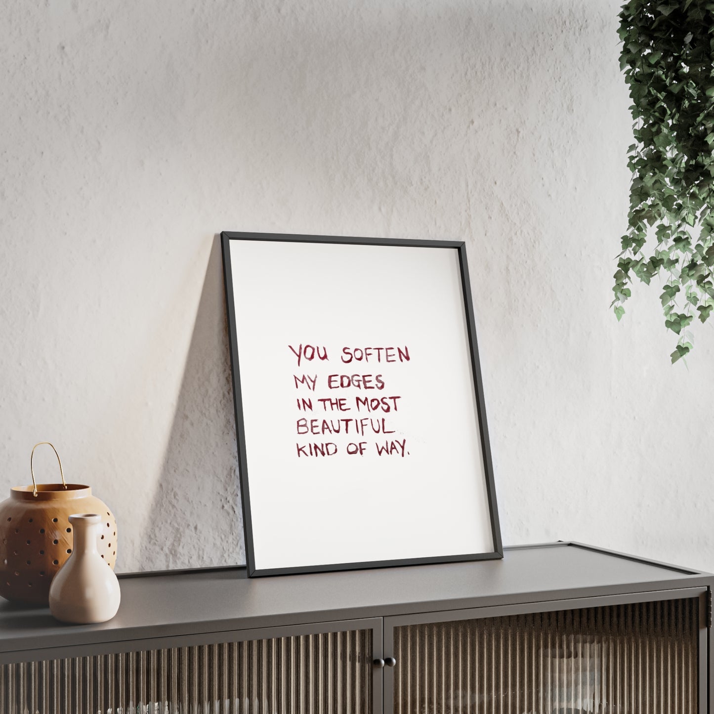 EDGES FRAMED PRINT