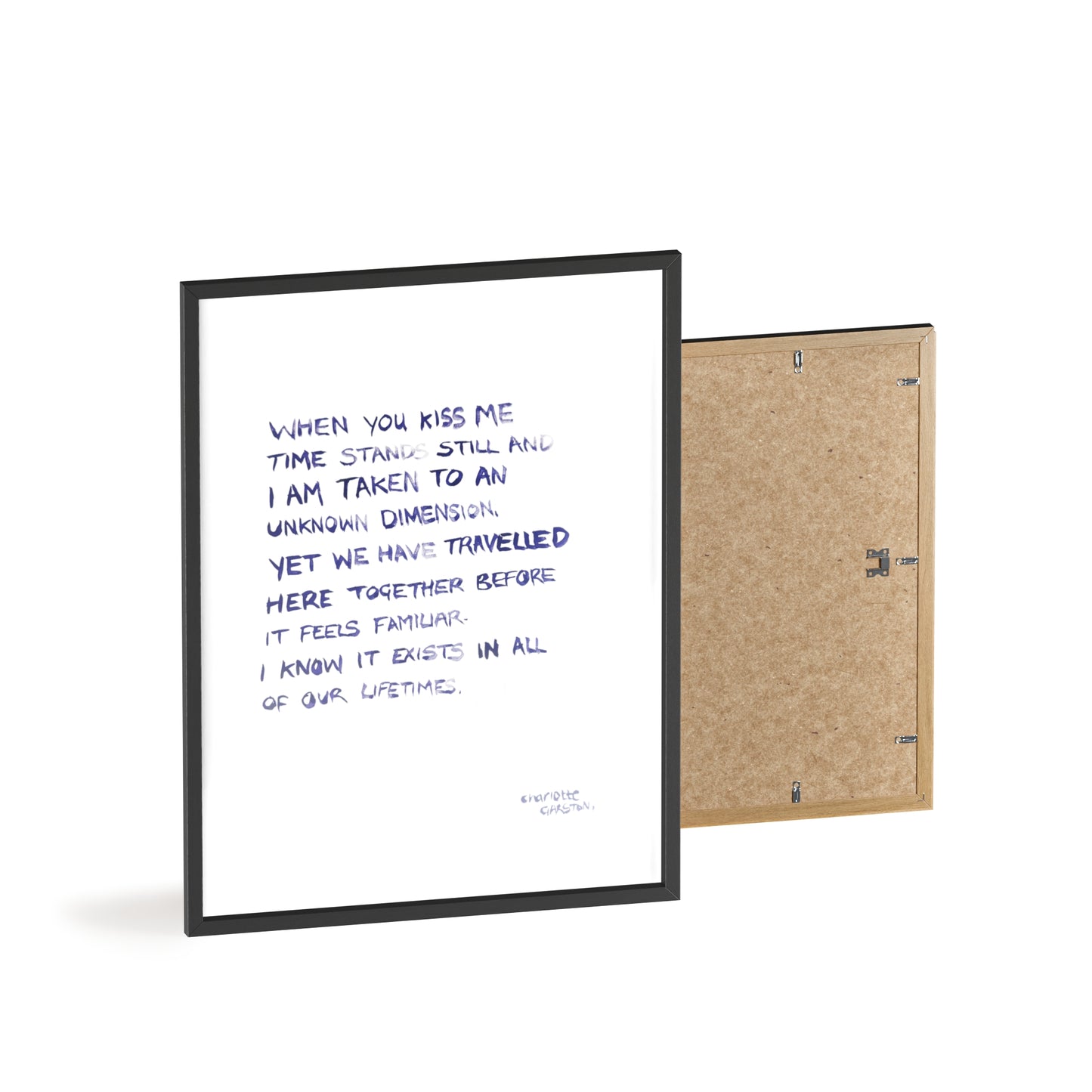 DIMENSIONS FRAMED PRINT