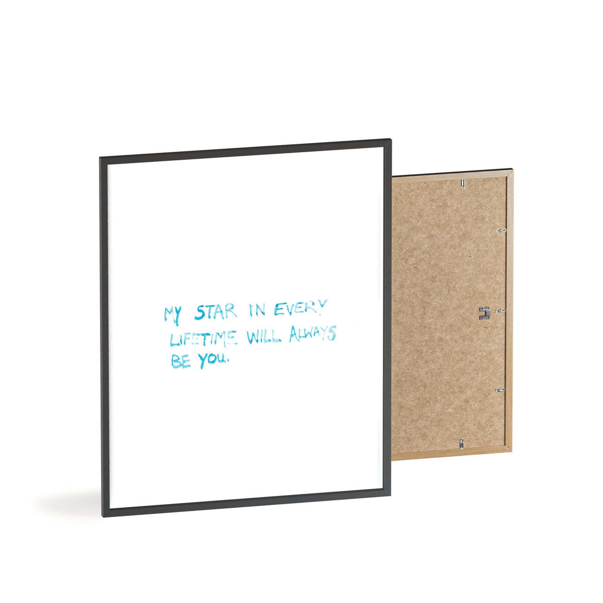 STAR FRAMED PRINT