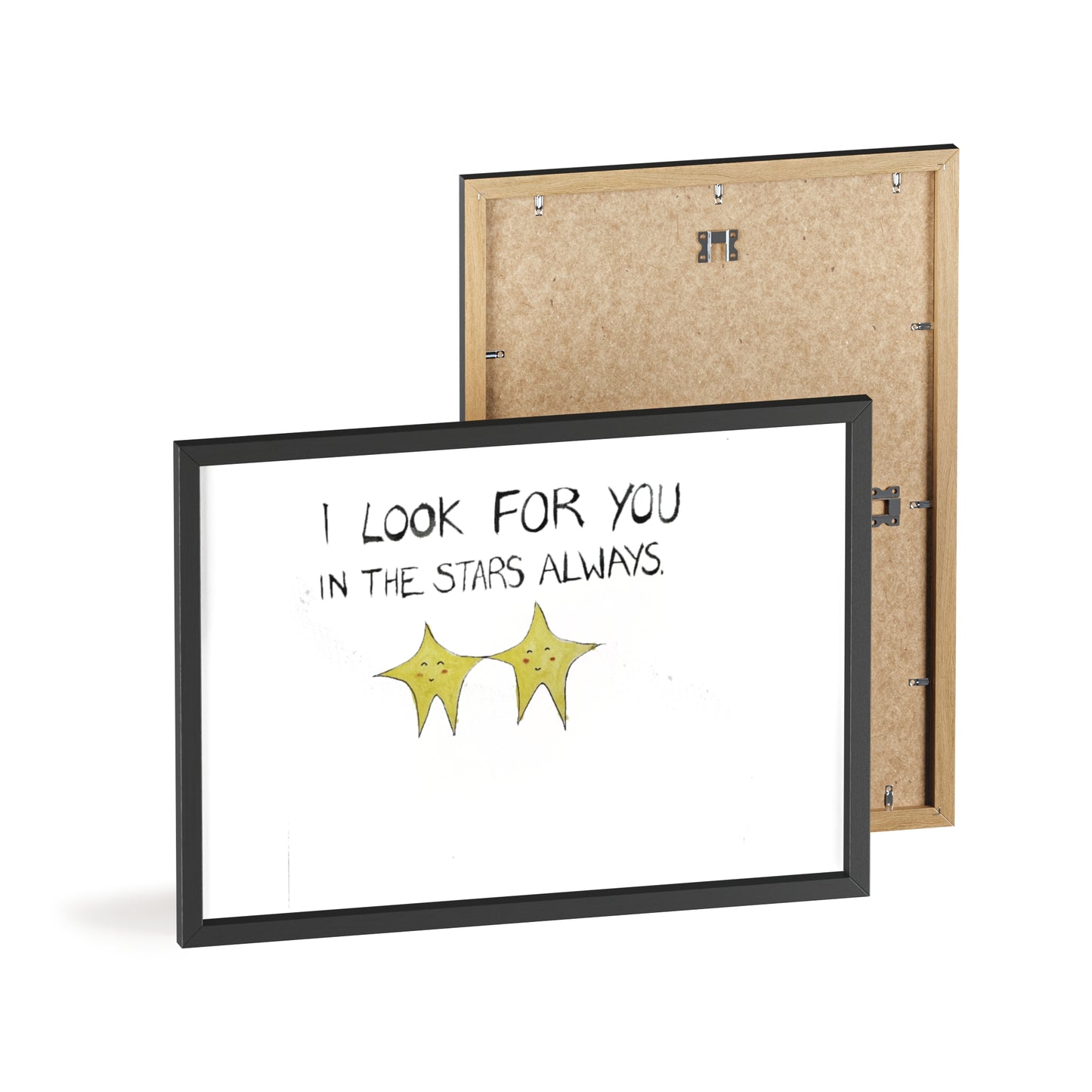 SEARCHING FRAMED PRINT