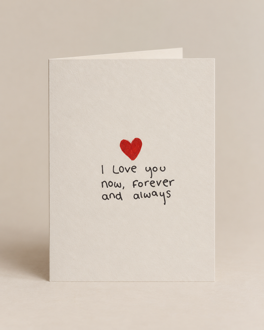 I LOVE YOU CARD