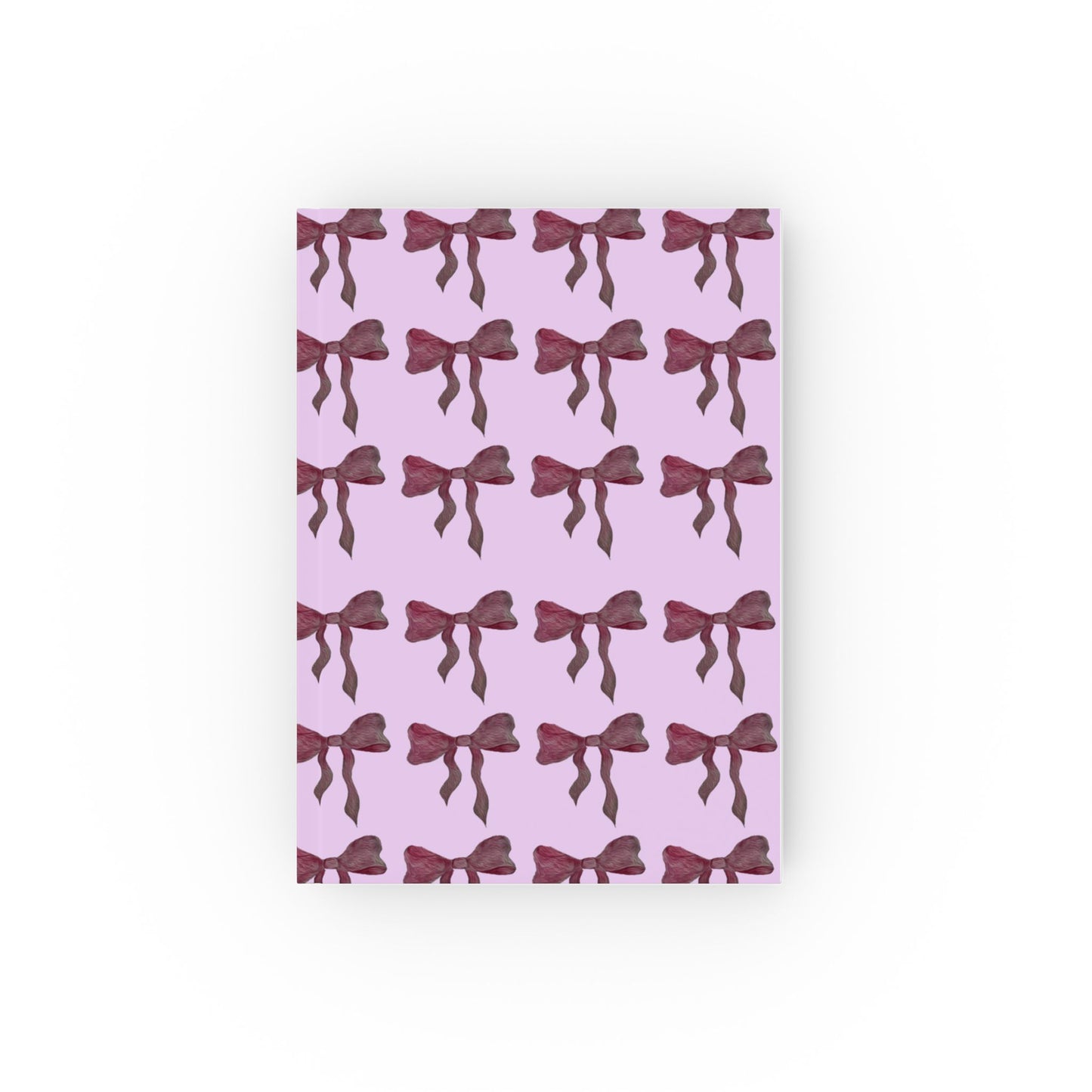 Pink Vintage Ribbon Notebook