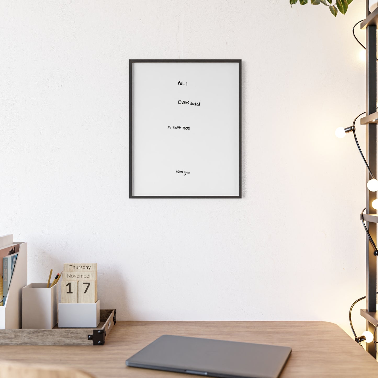 ALL FRAMED PRINT
