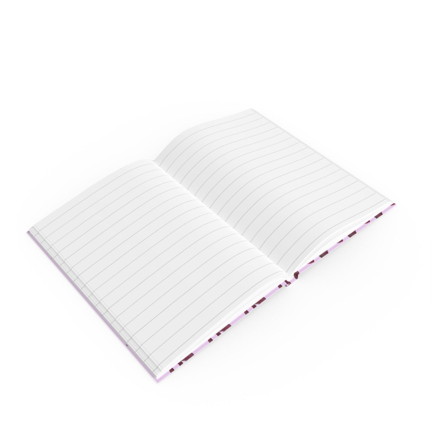 Pink Vintage Ribbon Notebook