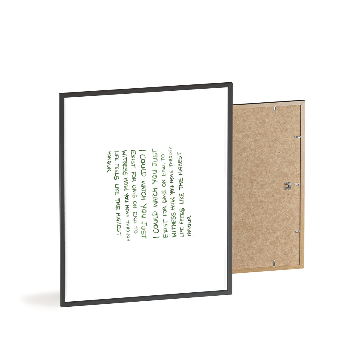 STILLNESS FRAMED PRINT