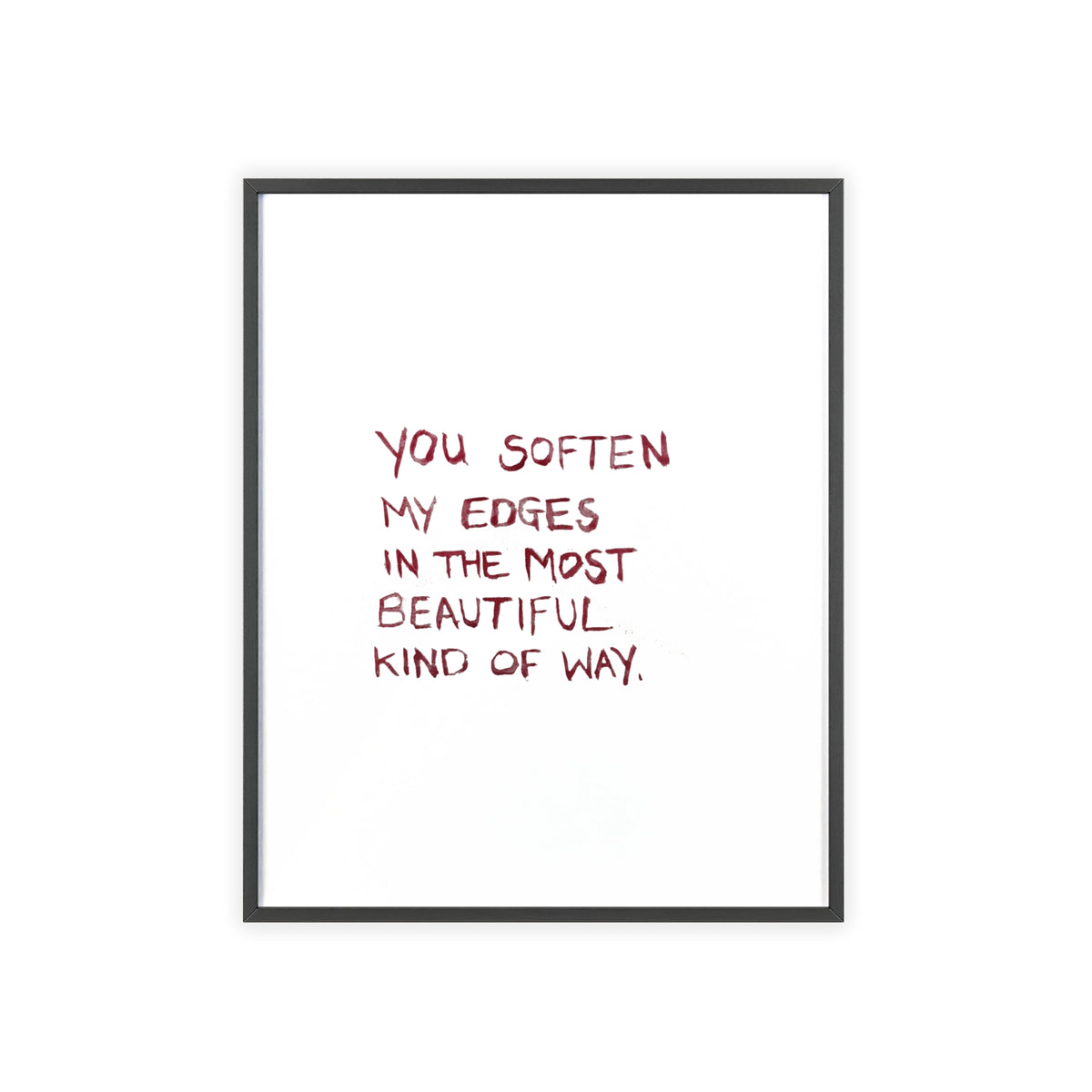 EDGES FRAMED PRINT