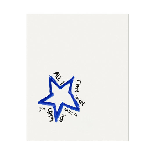 ALL I STAR PRINT
