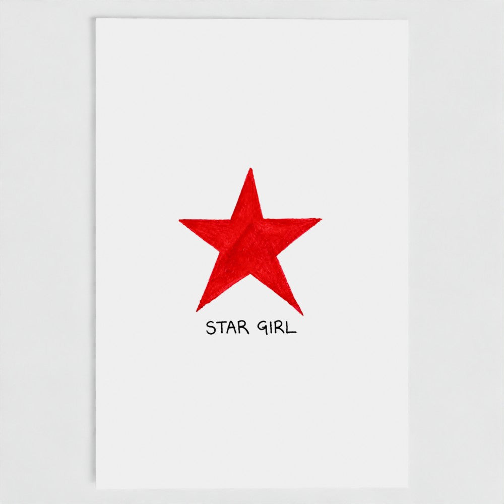 STAR GIRL CARD