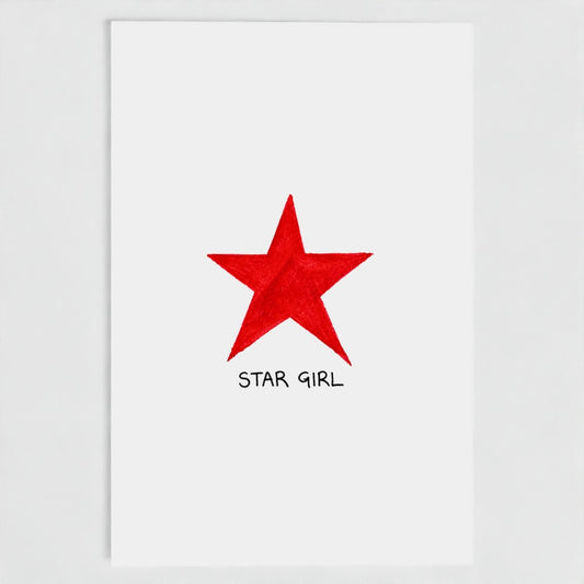 STAR GIRL CARD