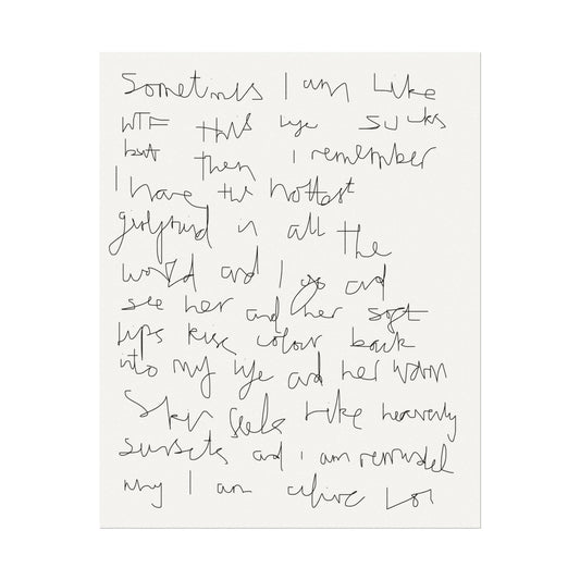 SOMETIMES PRINT