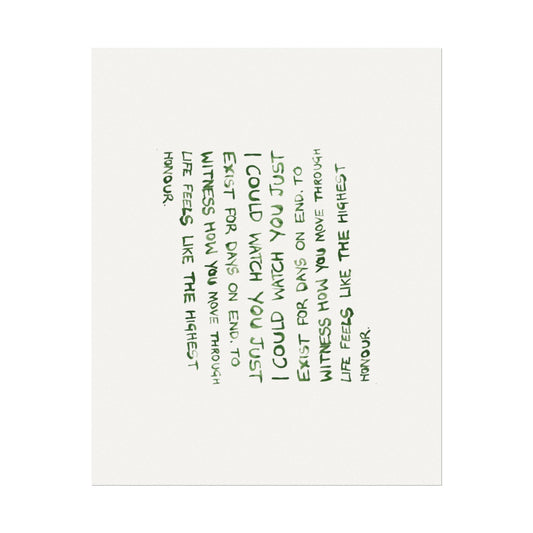 STILLNESS PRINT