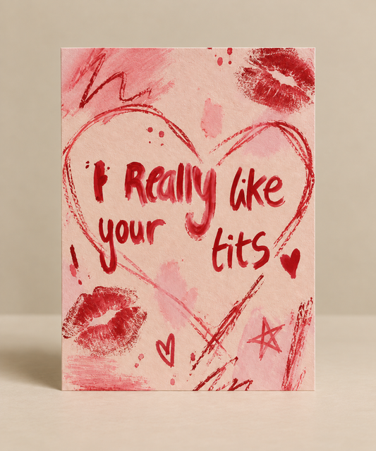 I REALLY LOVE POSTCARD