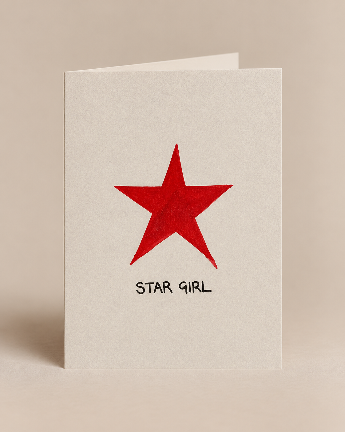 STAR GIRL CARD