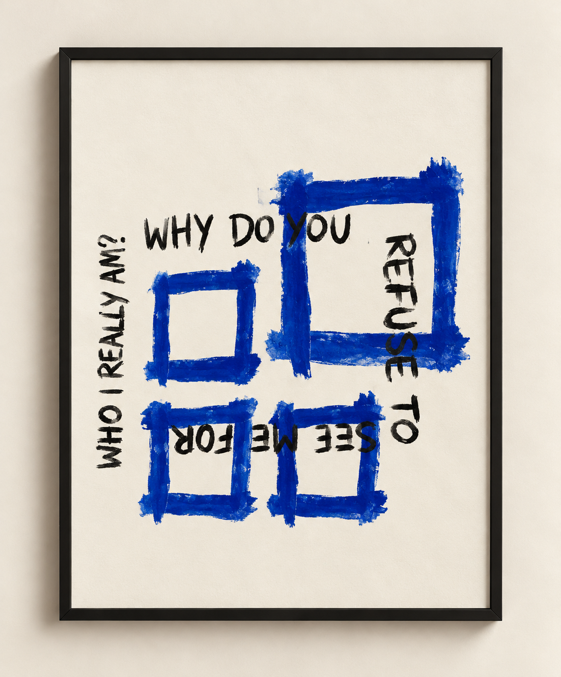 SOFTENING FRAMED PRINT